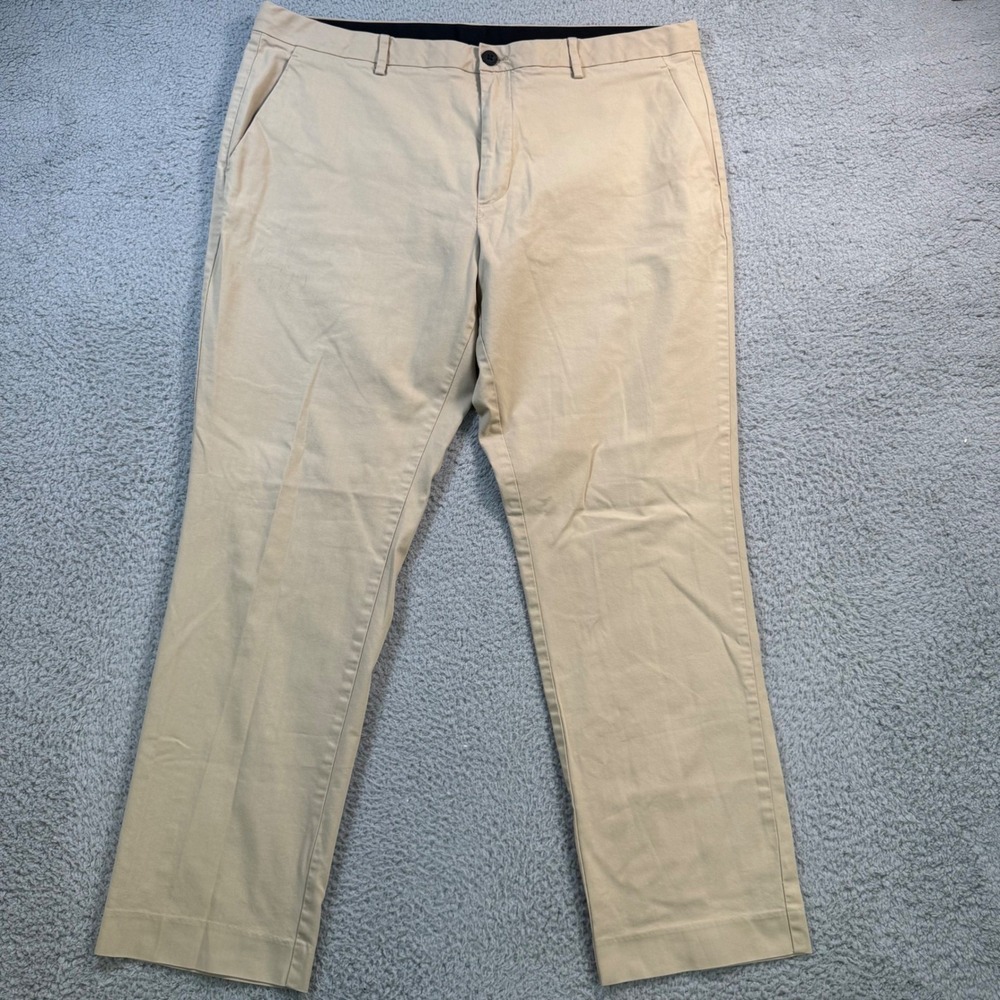 Bonobos Athletic Fit Chino Pants Mens 38x29 Khaki Tan Cotton Blend Stretch